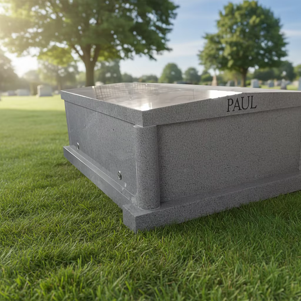 American Granite Mausoleum cemetery memorial stone