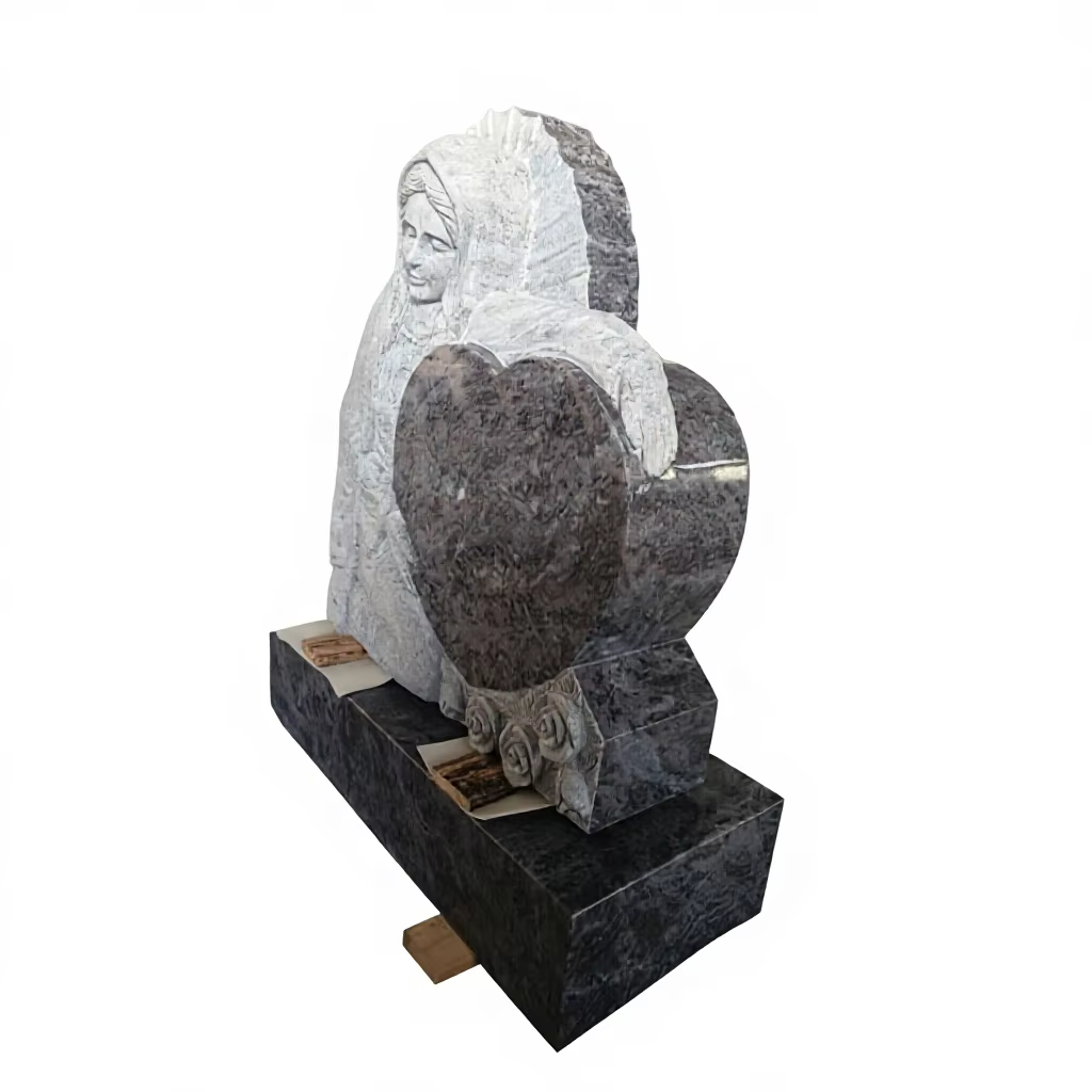 Blue Granite Headstone detail image 2