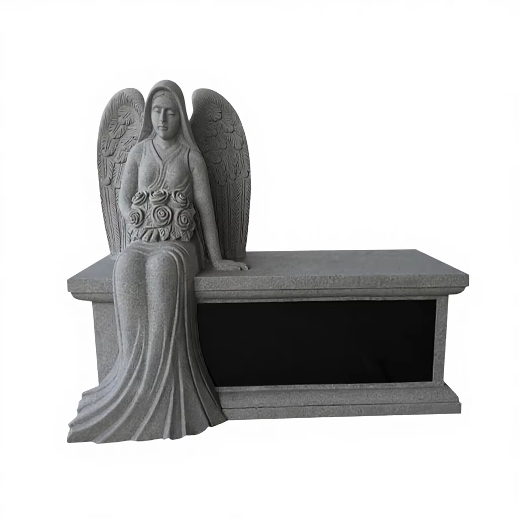 Granite Tombstone Statue detail image 3