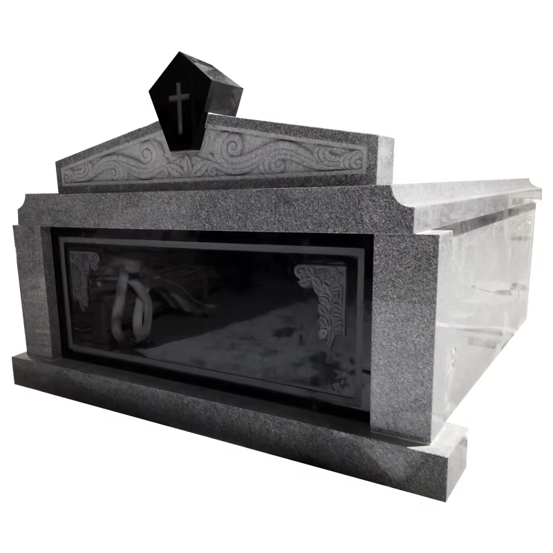 Natural Stone Mausoleum detail image 5