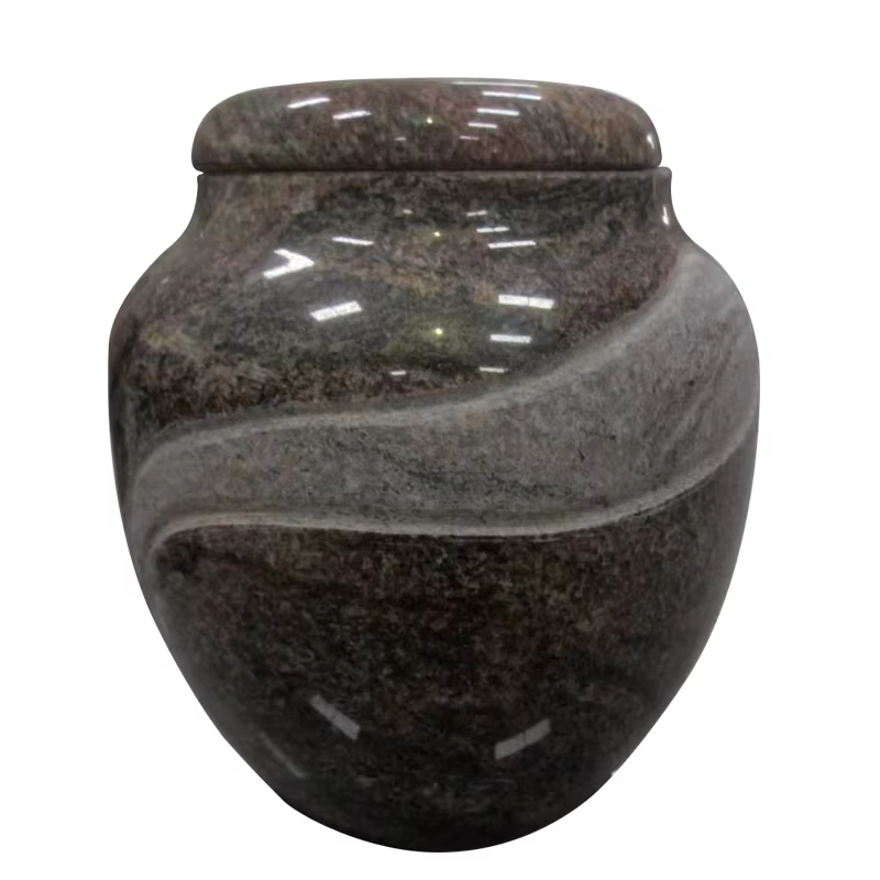 Custom Granite Cemetery Urn cemetery memorial stone