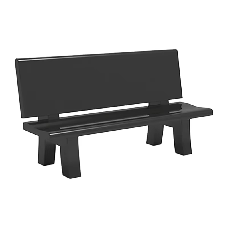 Grey Granite Memorial Bench detail image 5