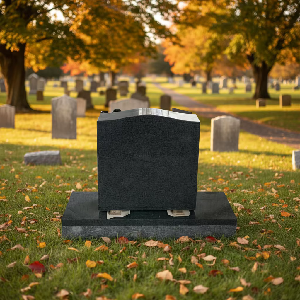 American Granite Tombstone detail image 2