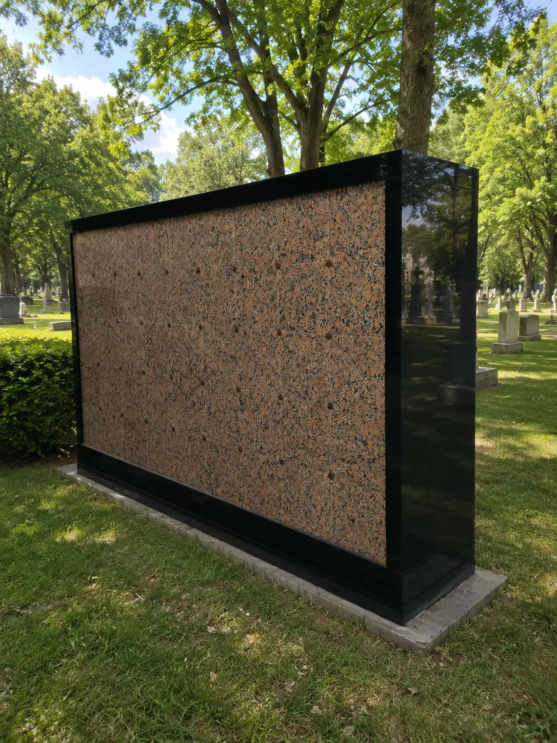 Pink Granite Columbarium detail image 4