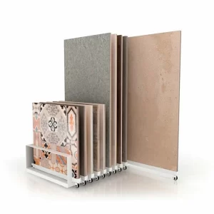 Wooden Stone Display Rack stone product